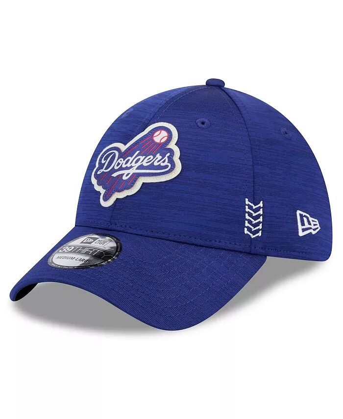 

Мужская кепка Flex Fit Royal Los Angeles Dodgers 2024 Clubhouse 39THIRTY New Era, синий