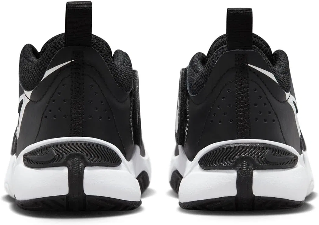 Детские кроссовки Nike Team Hustle D 11, Black White — фото 4