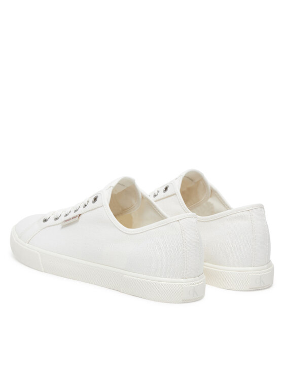 Тканевые кроссовки Ess Vulc Low Mg Cv YM0YM01301 Calvin Klein Jeans, белый — фото 3