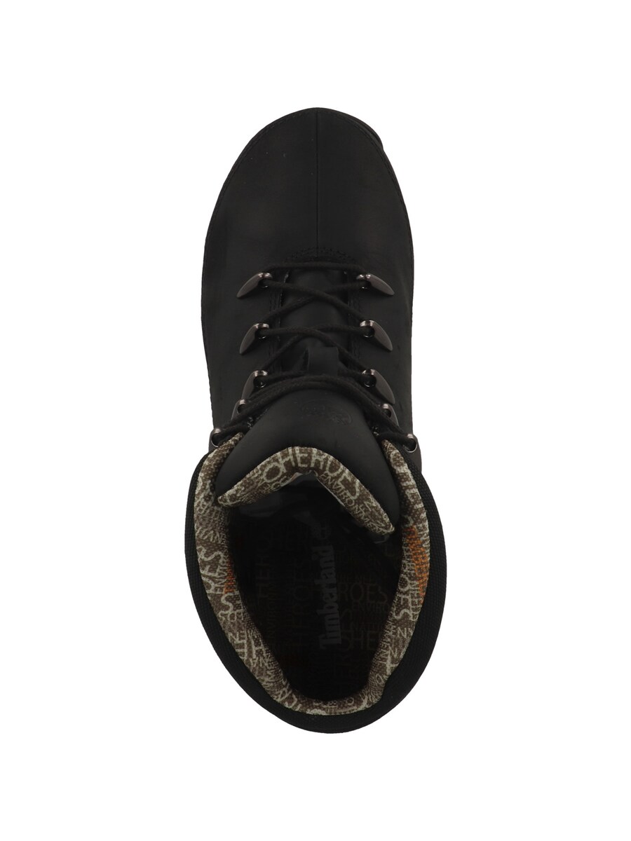 Мужские ботинки TIMBERLAND Euro Sprint Hiker из нубука на шнуровке, черный — фото 2