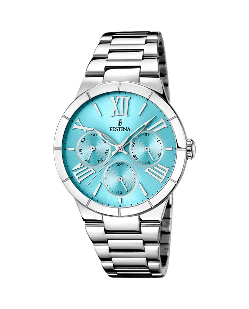 

F16716/4 Женские часы Boyfriend из серебряной стали Festina, серебро