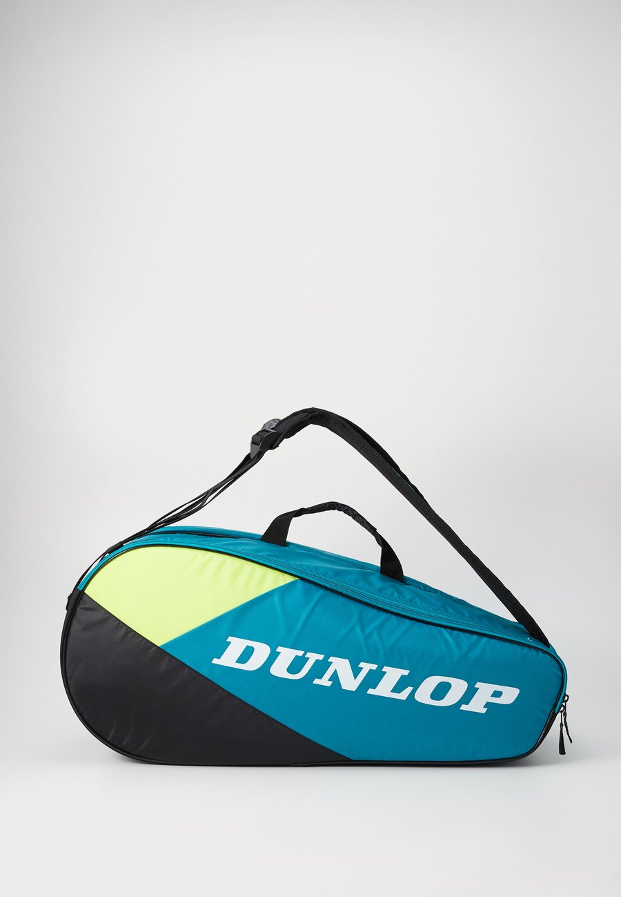 

Спортивная сумка Dunlop TAC SX-CLUB 6 RACKET UNISEX, Teal/Black/Yellow/Teal