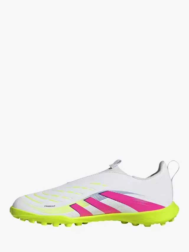 Детские футбольные бутсы Predator League, бело-розовые adidas — фото 4