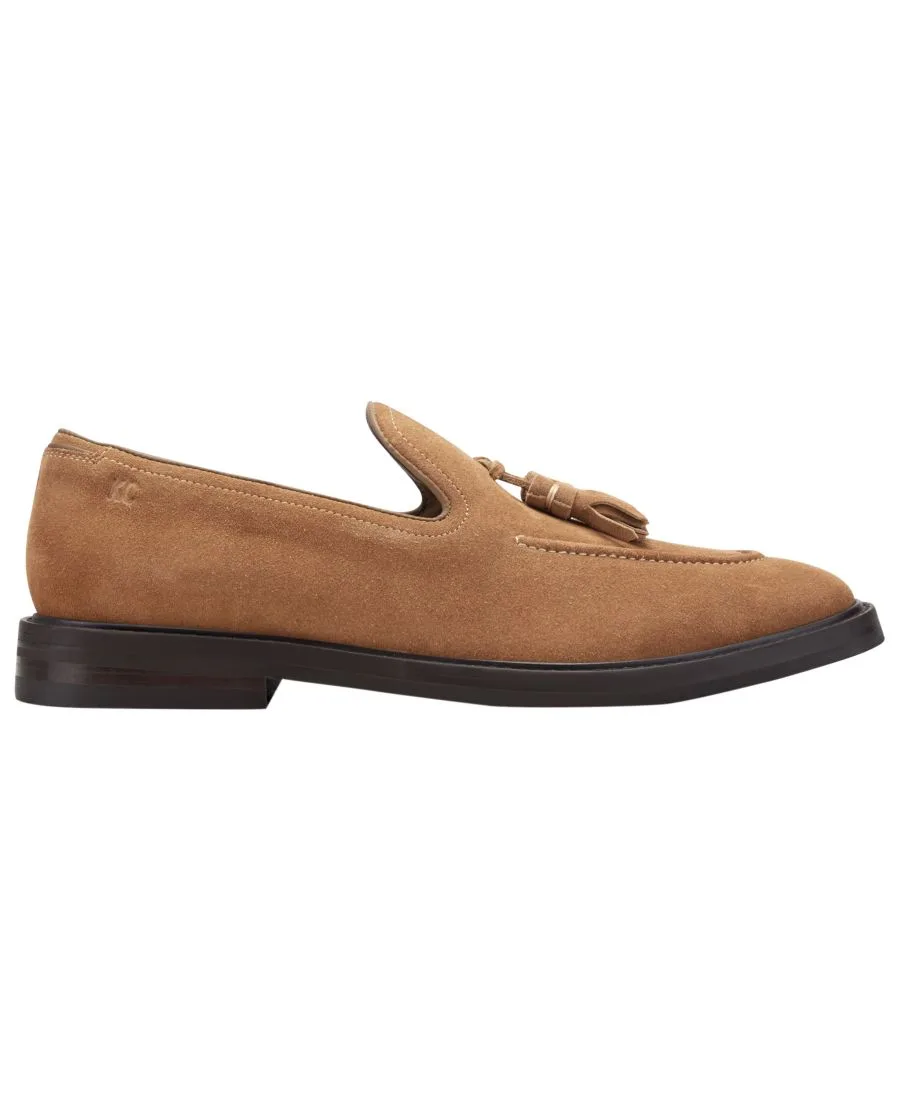 Мужские лоферы Madison с кисточками и застежкой-липучкой Kenneth Cole New York, Tan Suede — фото 2