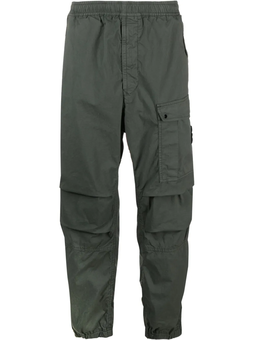 

Зауженные брюки с нашивкой Compass Stone Island, зеленый