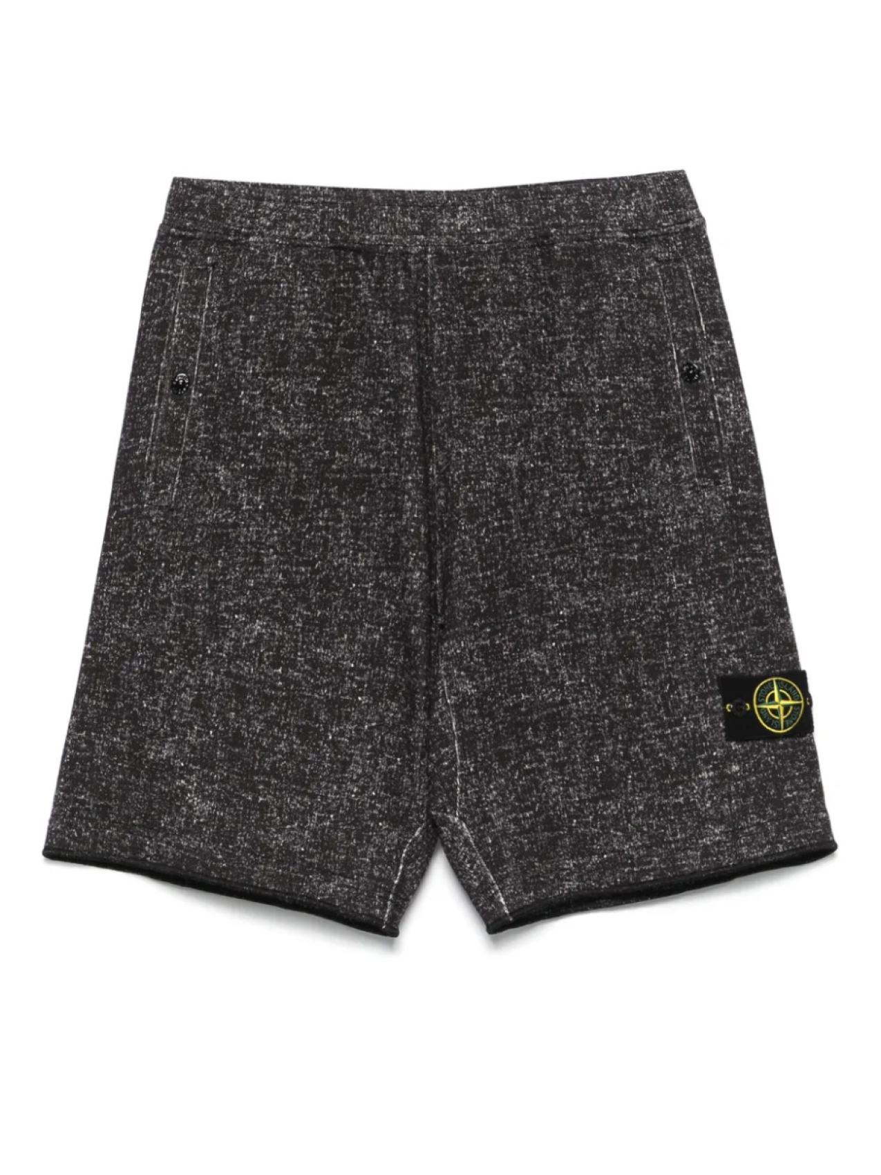 

Шорты с компасом Stone Island, черный