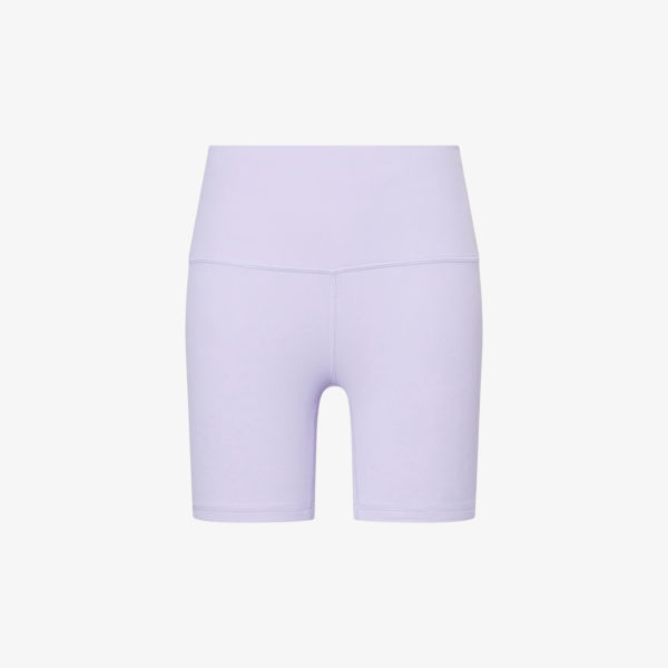 

Высокие велосипедные шорты Align длиной 6" Lululemon, цвет lavender frost