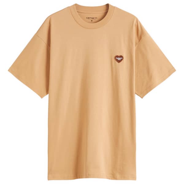 

Футболка Heart ii Hartt Carhartt Wip, коричневый