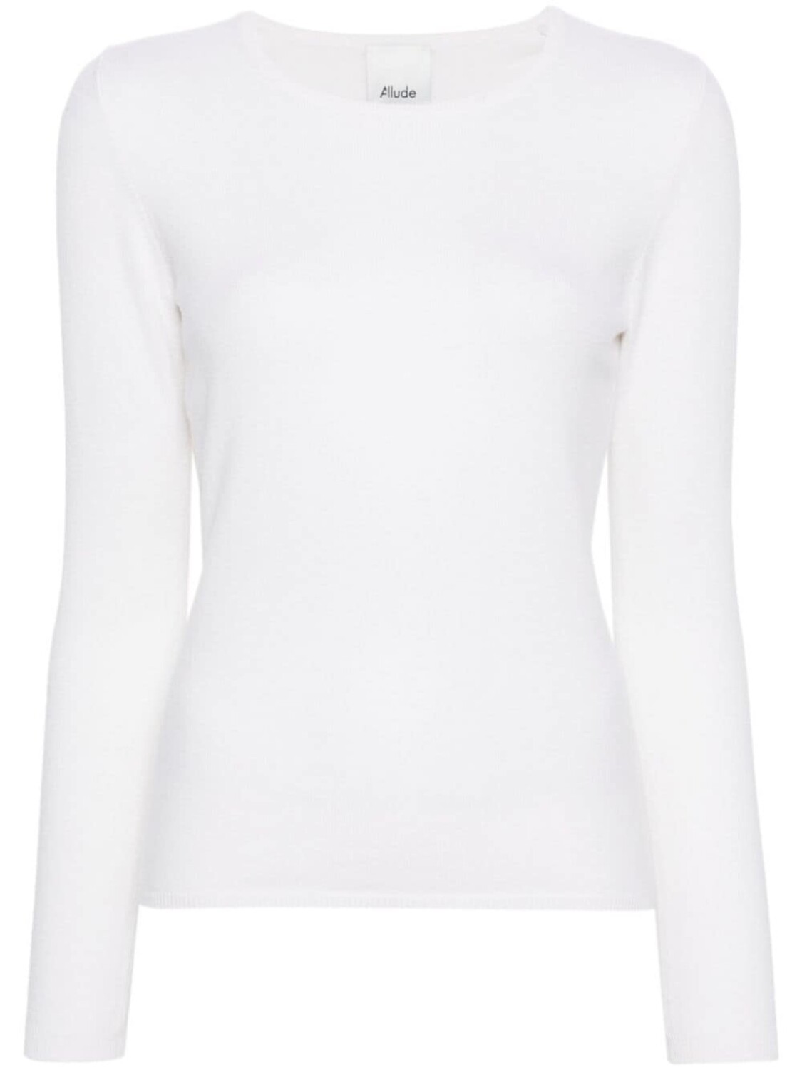 

Allude кашемировый джемпер с круглым вырезом, нейтральный цвет