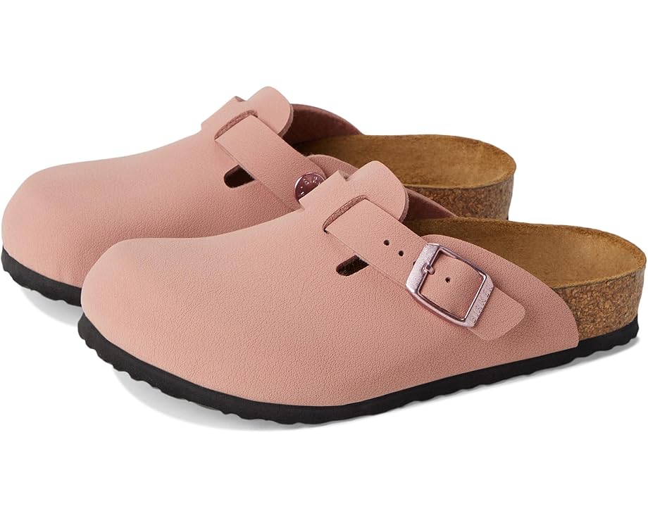 

Сабо Birkenstock Kids Boston - Birkibuc, цвет Pink Clay