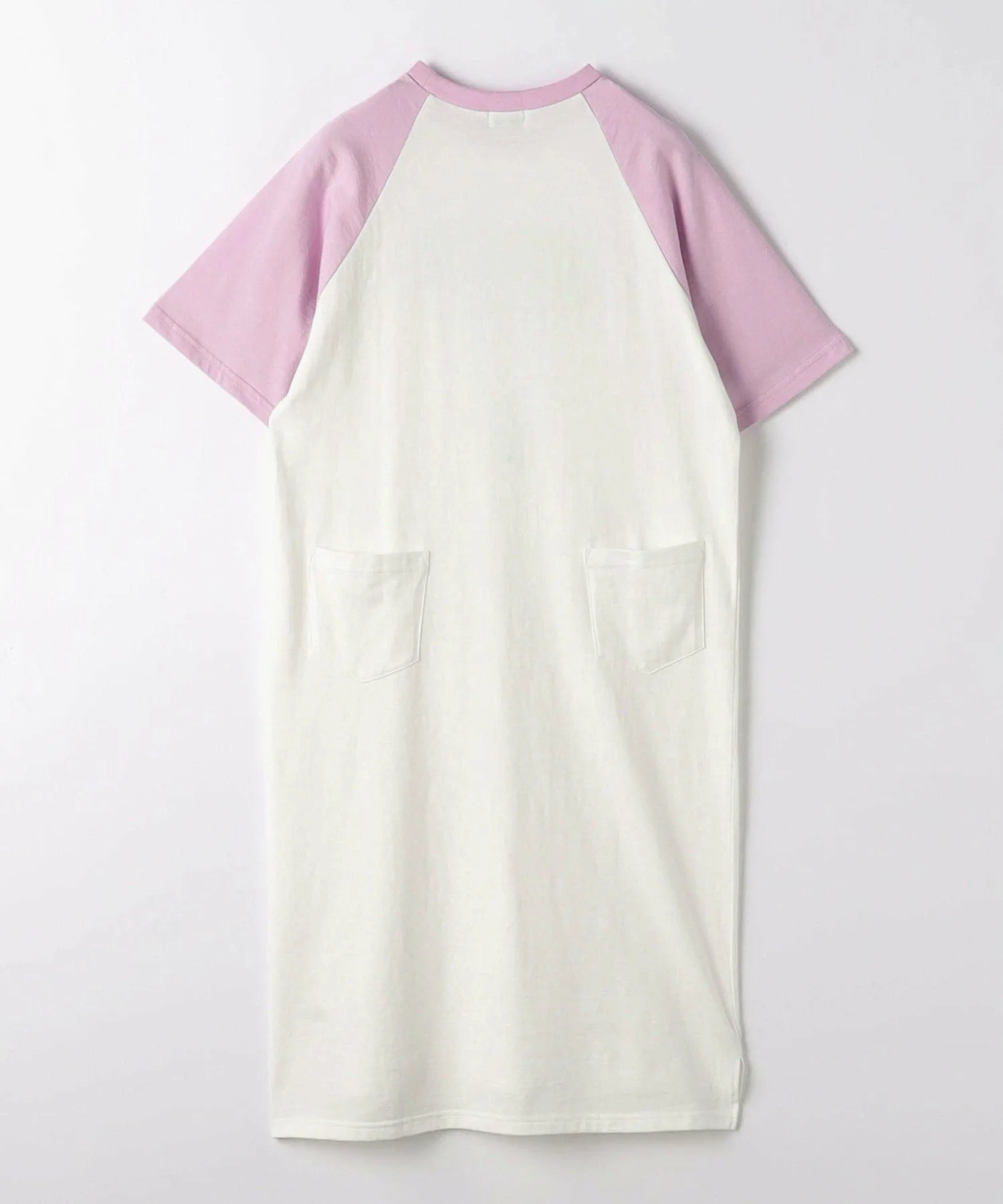 Платье-футболка с рукавами реглан / Детское 140-160 см United Arrows Green Label Relaxing, PINK — фото 2