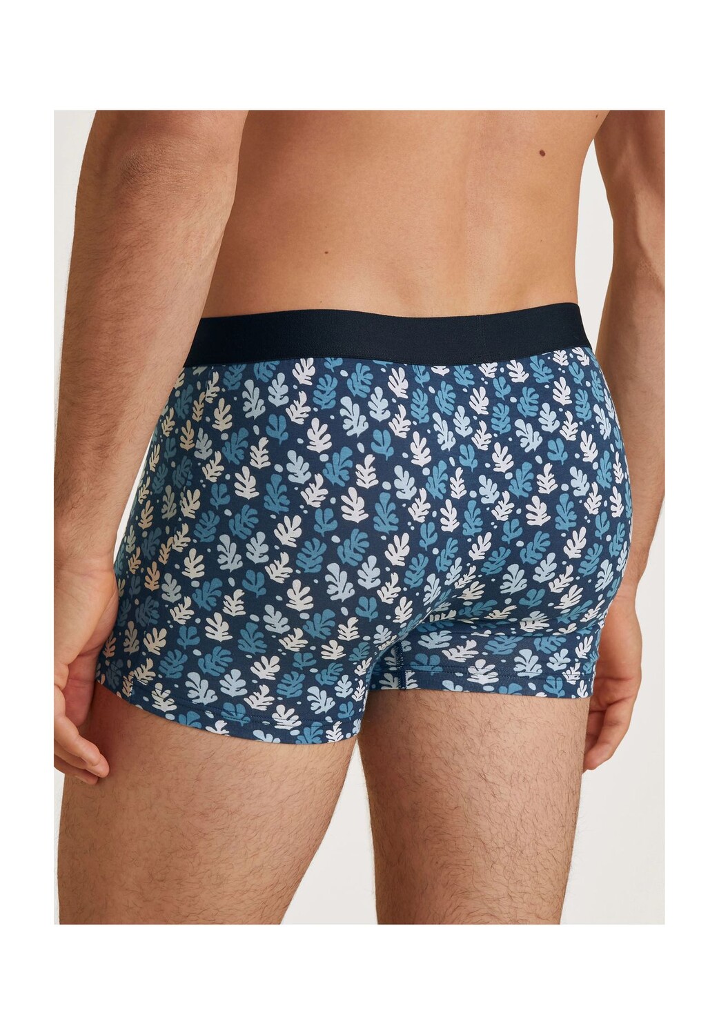

Мужские боксеры Cotton Code Design, эластичный пояс, без ширинки CALIDA, цвет Niagara Blue