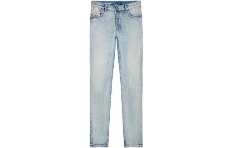 Джинсы мужские blue, moderate straight fit DIESEL