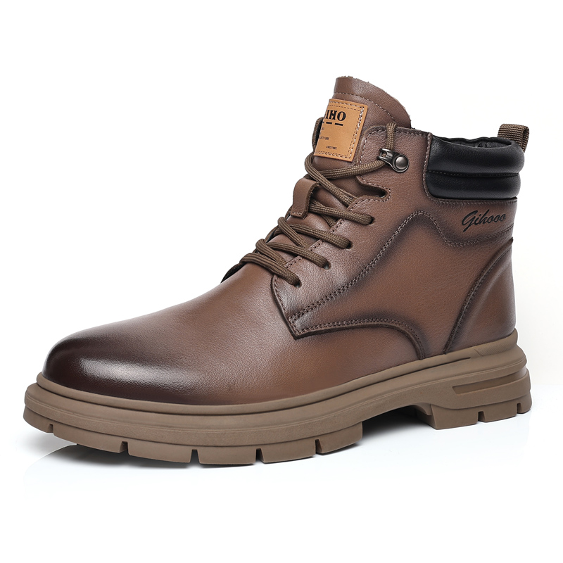 

GIHO Мужские ботинки Martin цвета хаки, цвет Khaki