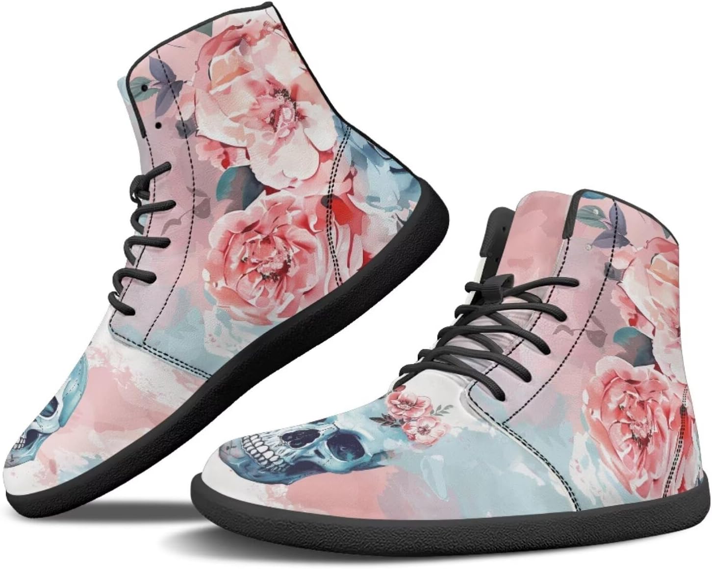 

Мужские минималистичные кроссовки Binienty для ходьбы, синий/розовый