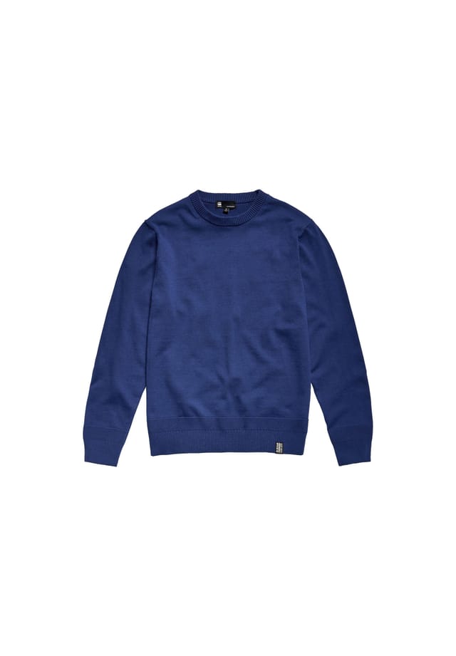 

Свитер вязаный свитер r-neck G-Star Raw, синий