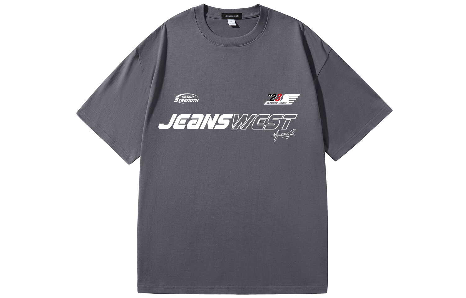 

Футболка унисекс Jeanswest, серый