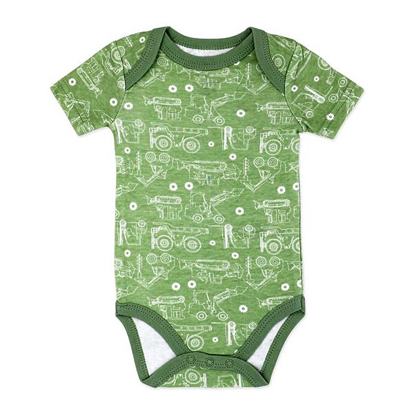 Комплект для мальчика: боди, штанишки, комбинезон и слюнявчик Baby Mode — фото 4