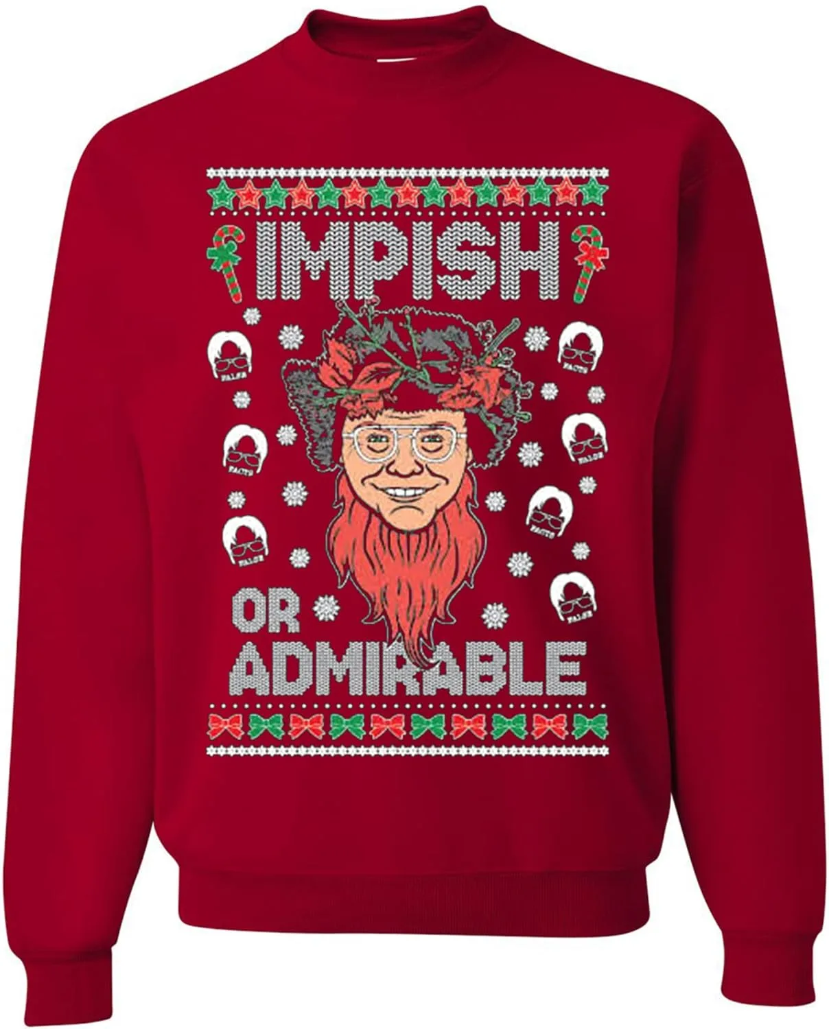 

Свитшот The Office с принтом Санта Майк Майкл Скотт wild custom apparel