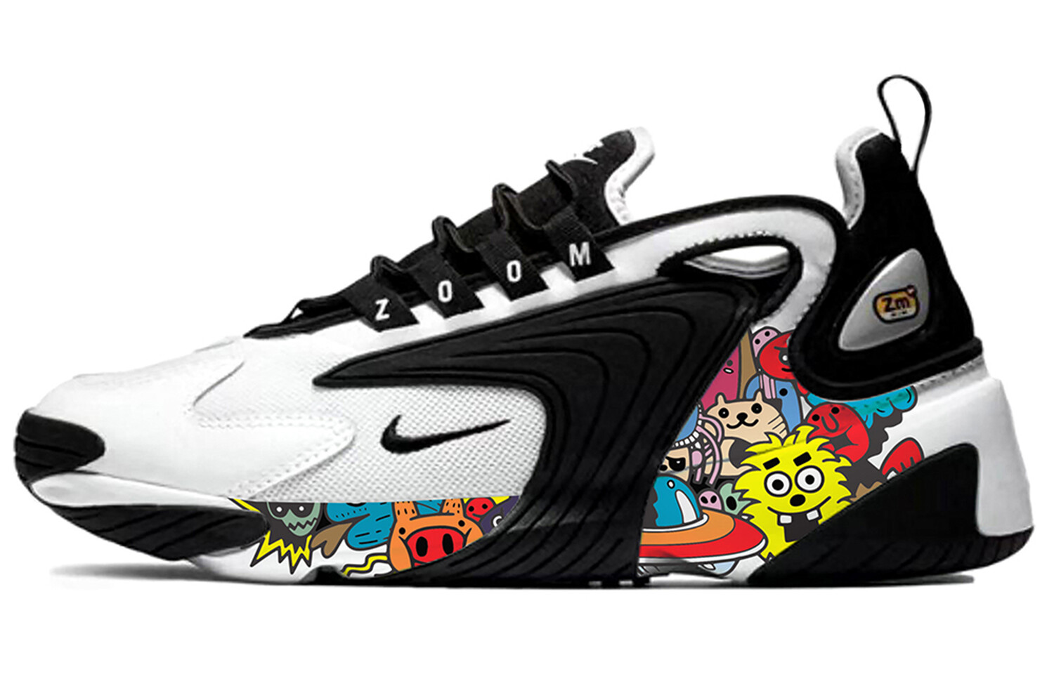 

Кроссовки Zoom 2K унисекс с низким верхом, красные Nike