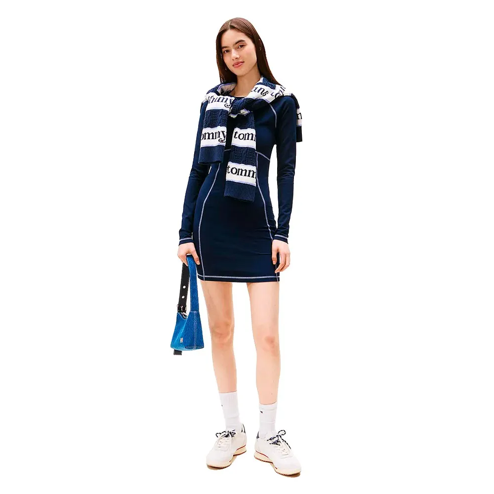 

Платье Tommy Jeans DW0DW21465 short, синий