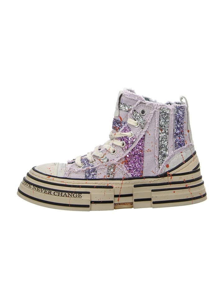 

Высокие кроссовки Rebecca White High, фиолетовый