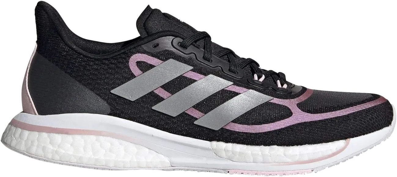 Мужские кроссовки Adidas Supernova +, черный/розовый — фото 2