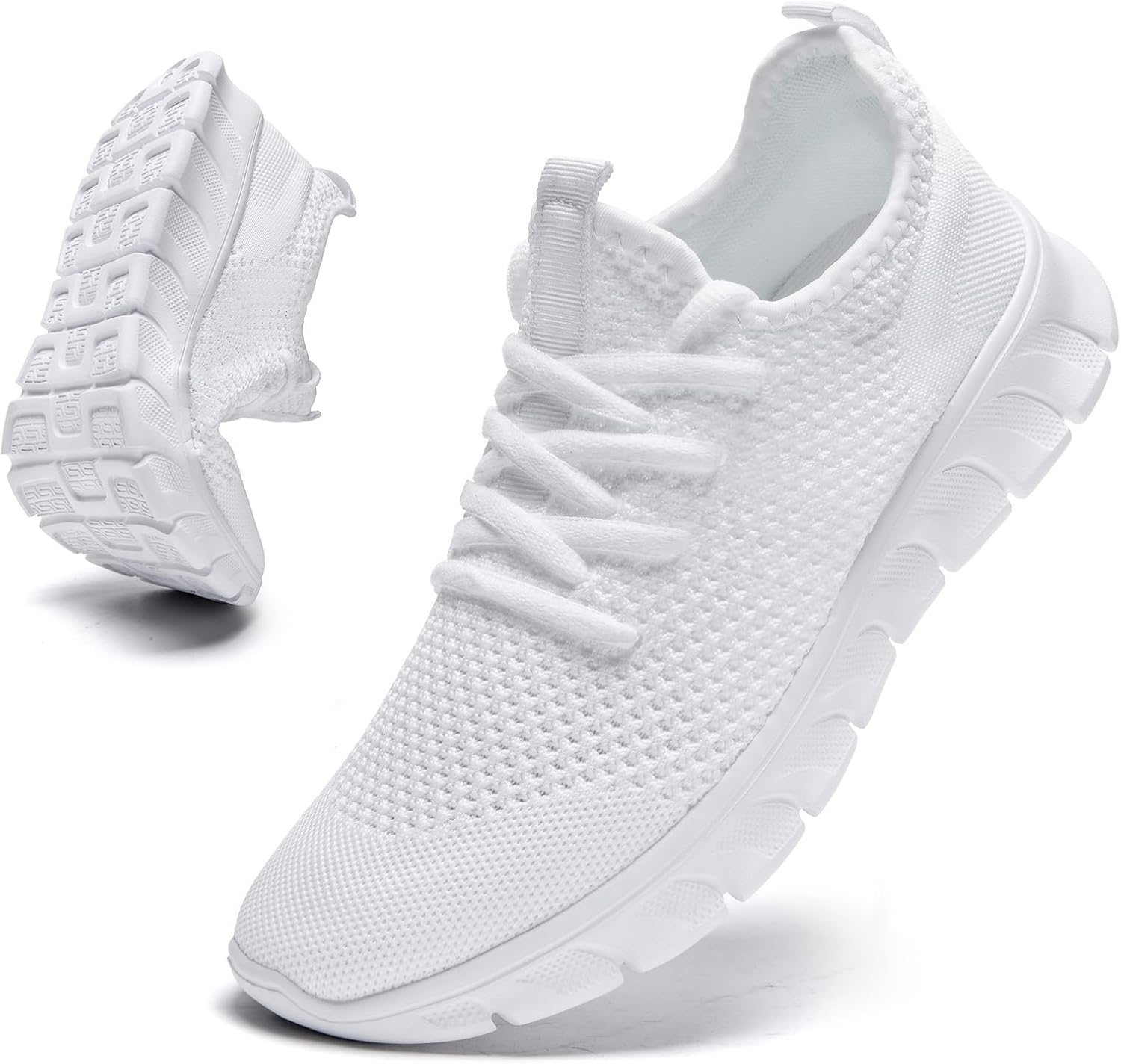 

Мужские легкие кроссовки для бега, слипоны для ходьбы, тенниса и занятий в зале, модные кеды Vlhgcg, белый