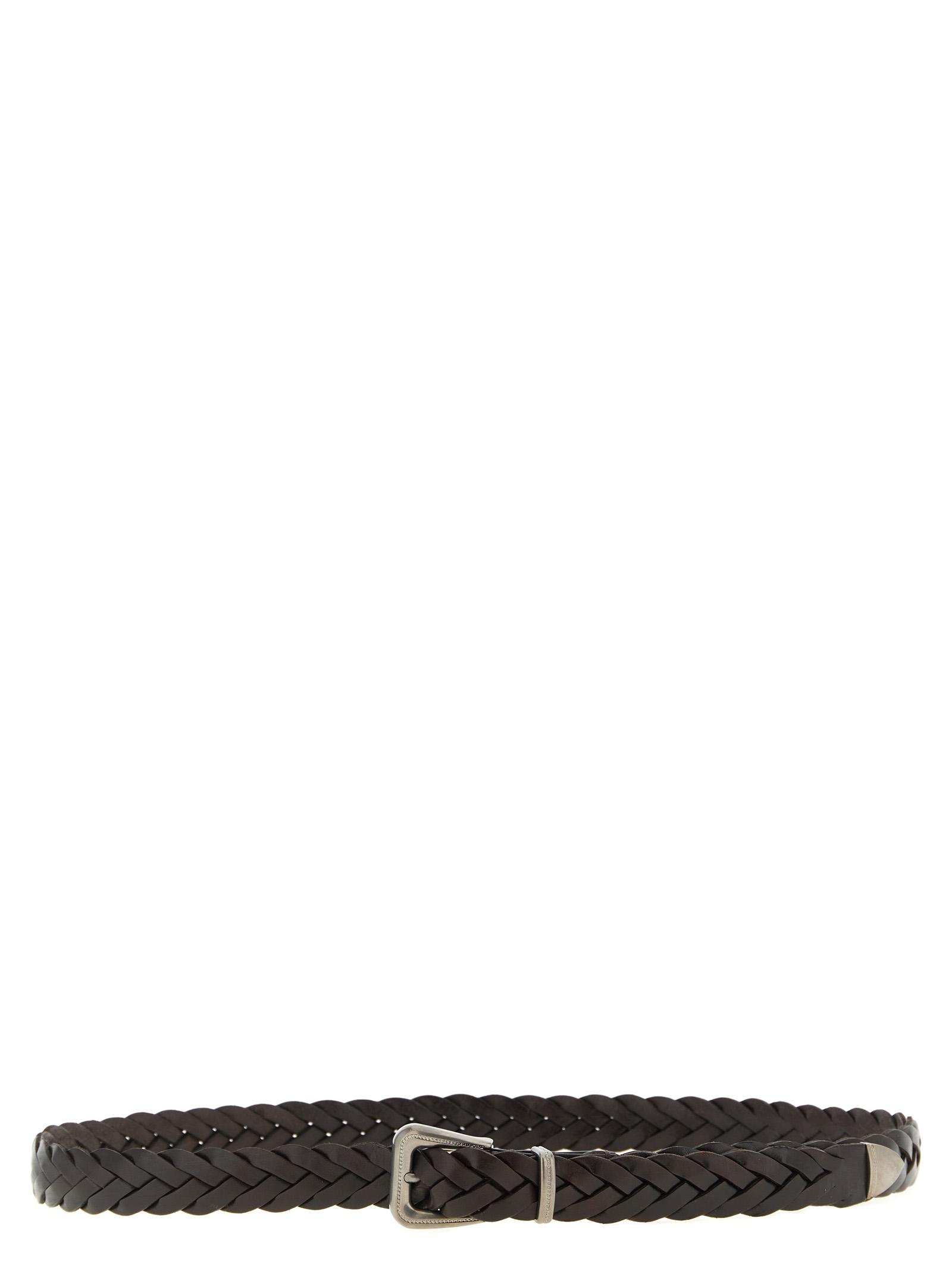 

Плетеный ремень Brunello Cucinelli, мультиколор