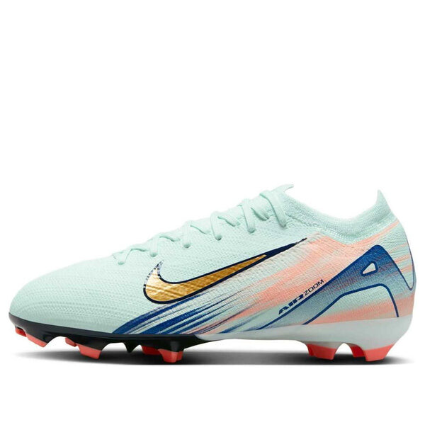 

Кроссовки jr. vapor 16 pro mercurial fream speed fg 'barely green crimson metallic gold' Nike, зеленый