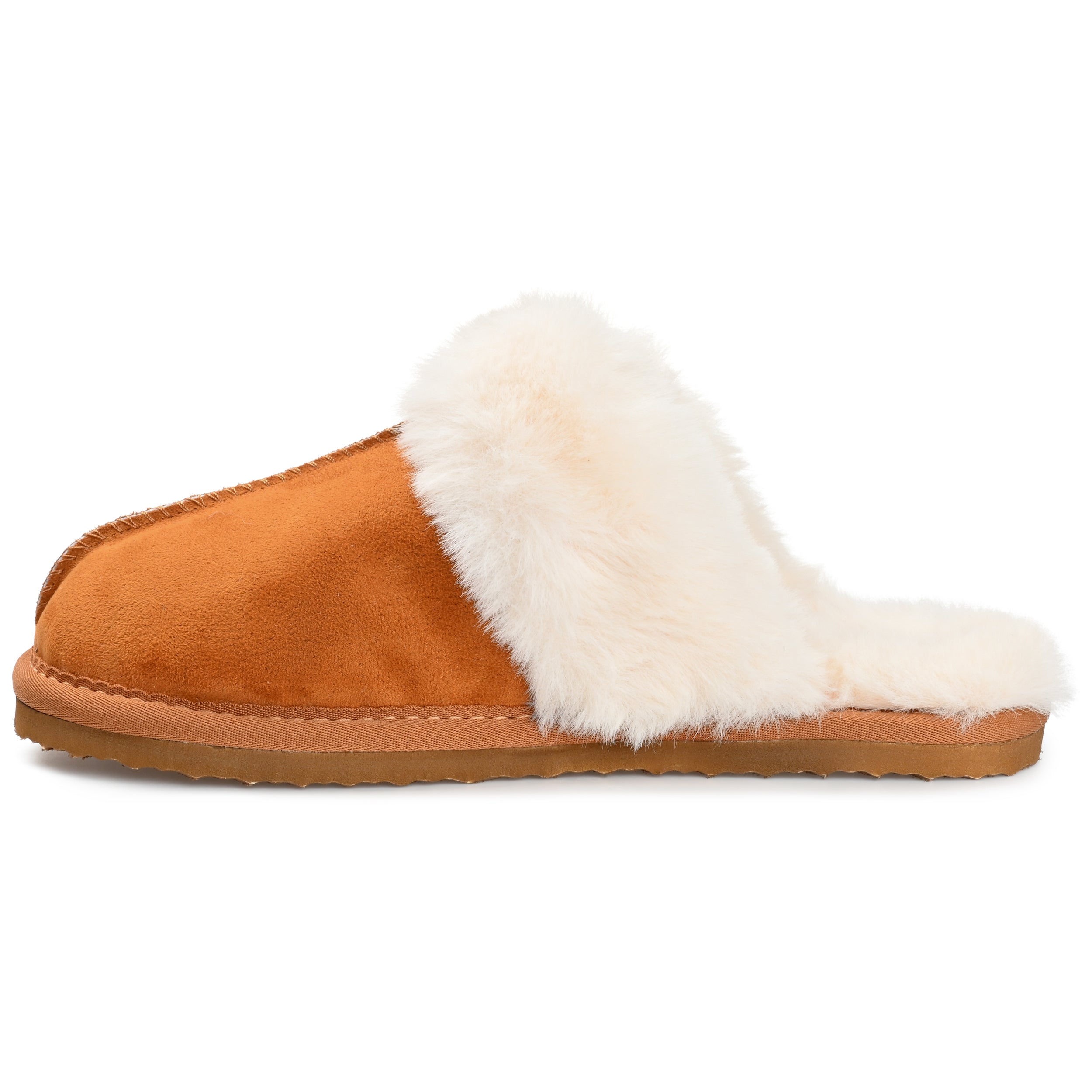 Женские тапочки Tru Comfort Foam Delanee из коллекции Journee, коричневый — фото 2