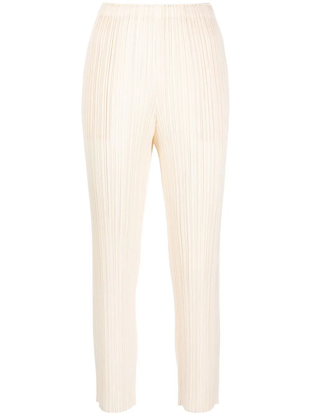 

Укороченные плиссированные брюки Pleats Please Issey Miyake, нейтральный