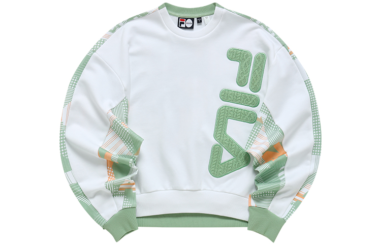 

FILA FUSION Свитшот женский стандартный белый