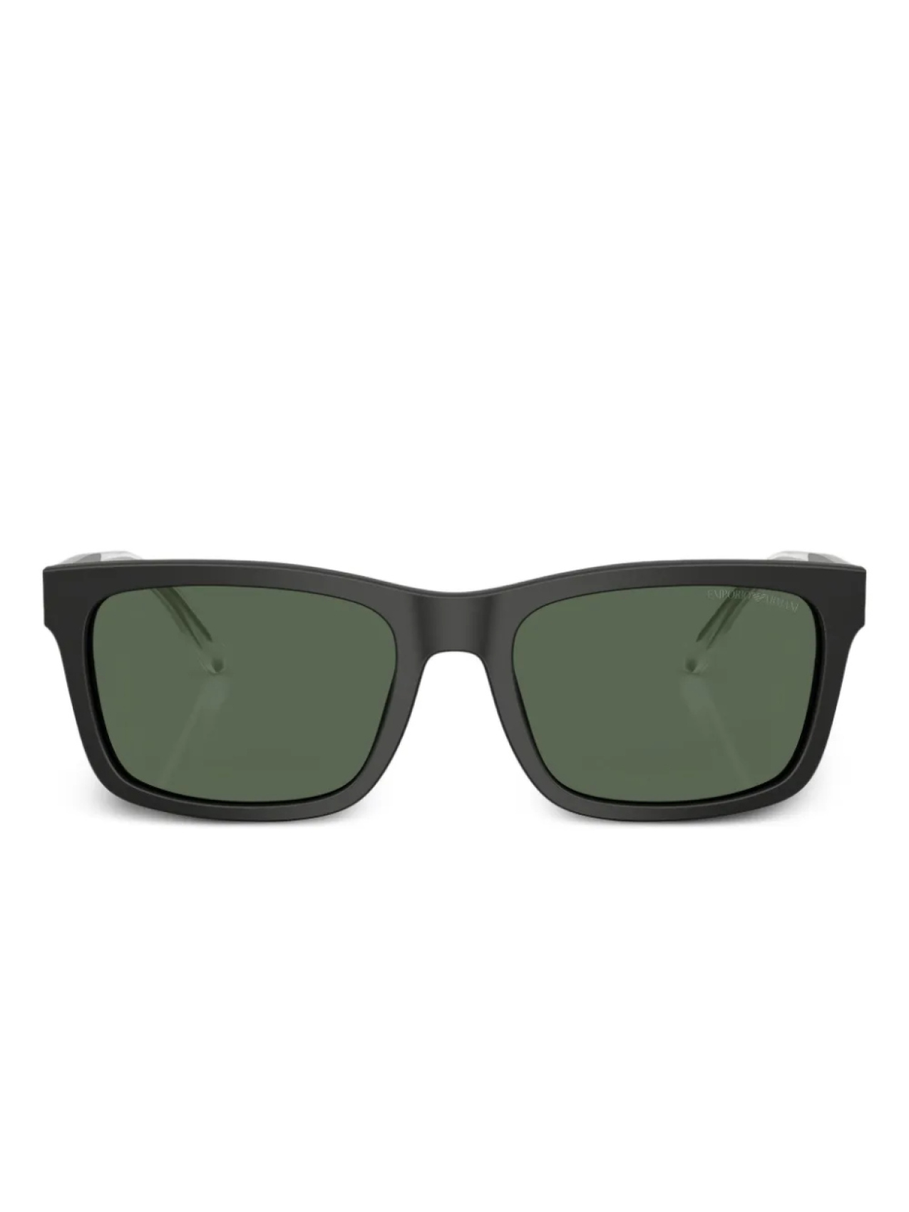 

Солнцезащитные очки в прямоугольной оправе Emporio Armani, черный