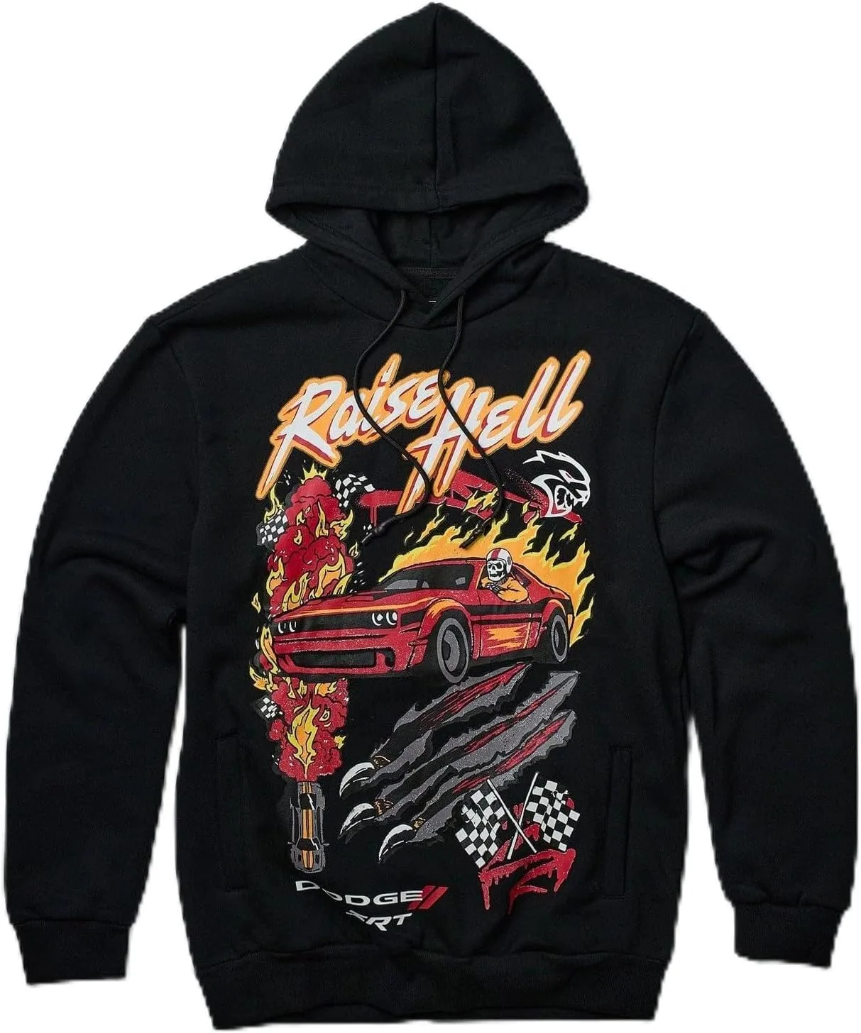 

Толстовка с капюшоном для мужчин Dodge Hellcat с принтом Reason