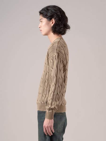 Свитер Carmel Cable Crew Levi's, Browns — фото 2
