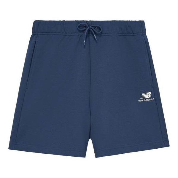 

Шорты хлопковые шорты с логотипом New Balance, синий