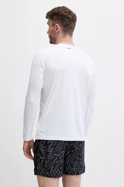 Лонгслив для плавания с технологией DRI-FIT Nike, белый — фото 2