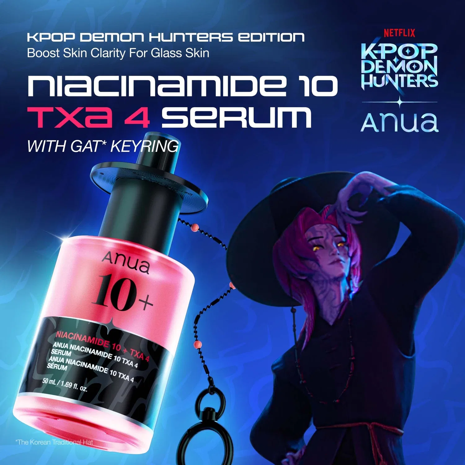 Сыворотка Anua — Kpop Demon Hunters Niacinamide 10 TXA 4 Serum, 50 мл — фото 2
