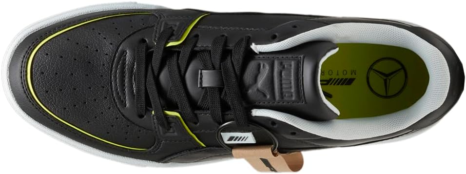 Мужские кроссовки PUMA Amg Ca Pro с шнуровкой, повседневные - черные — фото 4