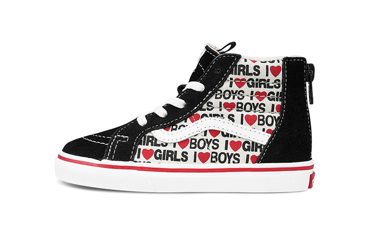 

Сандалии Vans Sk8-Hi Zip Toddler 'I Heart Print'