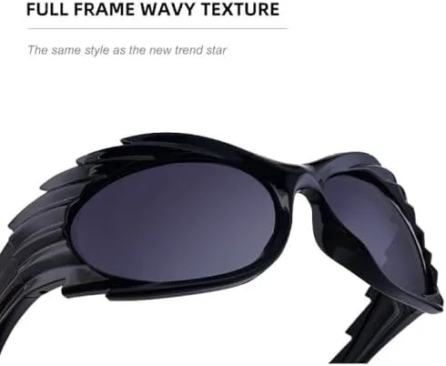 

Солнцезащитные очки для женщин и мужчин. Модные солнцезащитные очки для мужчин. Ретро-солнцезащитные очки с обтекаемой формой MTZJH, C10transparentsilver