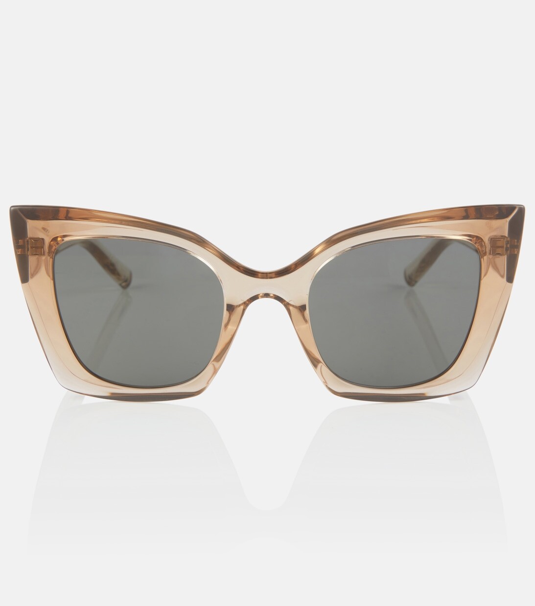 

Солнцезащитные очки SL 466 "кошачий глаз" Saint Laurent, бежевый