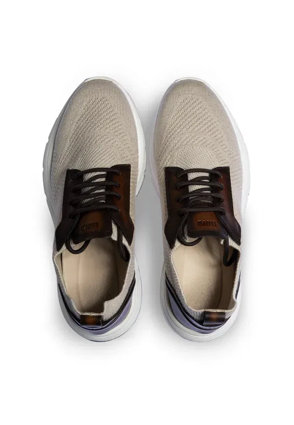 Кроссовки Echo trainers Lloyd, бежевый — фото 3