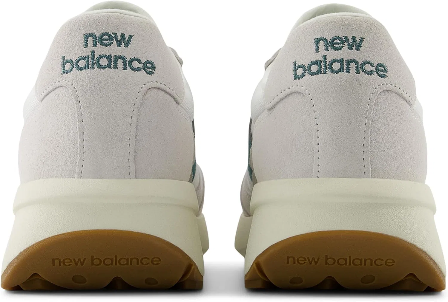 Кроссовки New Balance Herren 370, White New Spruce — фото 2