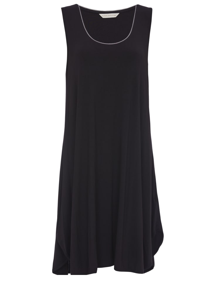 

Женская трикотажная ночная рубашка Nancy Swing черного цвета Cyberjammies