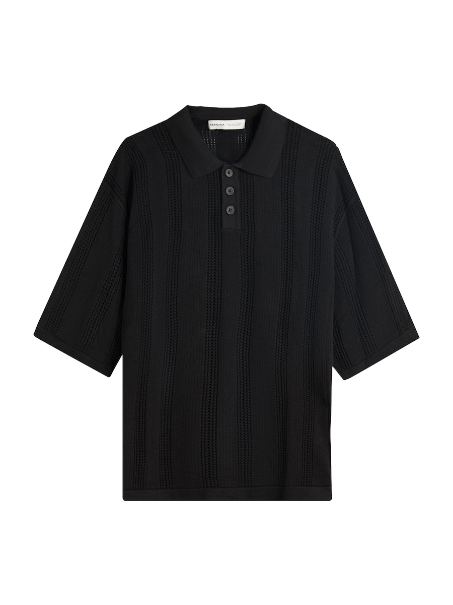 

Рубашка Bershka, черный