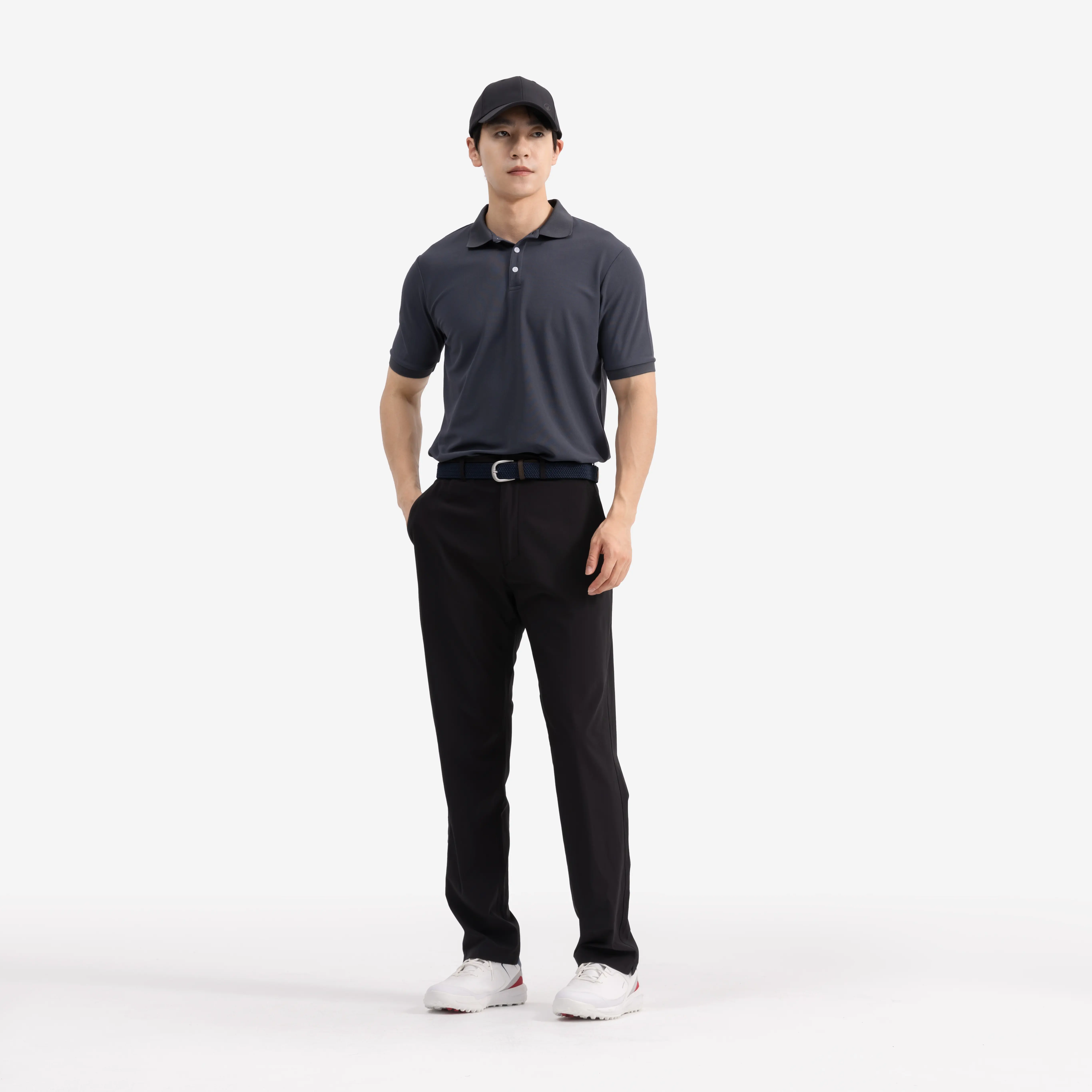 

Мужские брюки для гольфа Inesis 500 для умеренной погоды азиатский крой черный