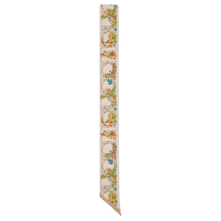 

GUCCI Шелковая лента с принтом, Multicolor