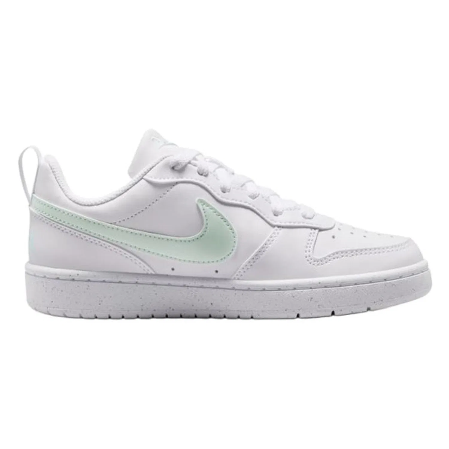 Кроссовки для скейтбординга Court Borough Low top Kids' Skateboarding Shoes White Green Nike — фото 3